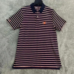 Ralph Lauren RLX Shirt Mens Size Medium Polo Embroidered Catigny Golf Striped